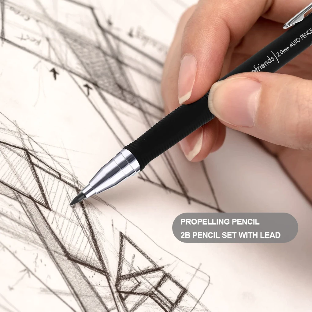 Propelling Pencil High-ranking Lightweight Unique Design Movable Pen