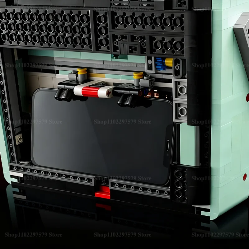 Creative DIY ICONS Series Retro Radio Model Building Blocks 1970s Radio Musicians Decoration Building Kid Toy Adult Collectibles