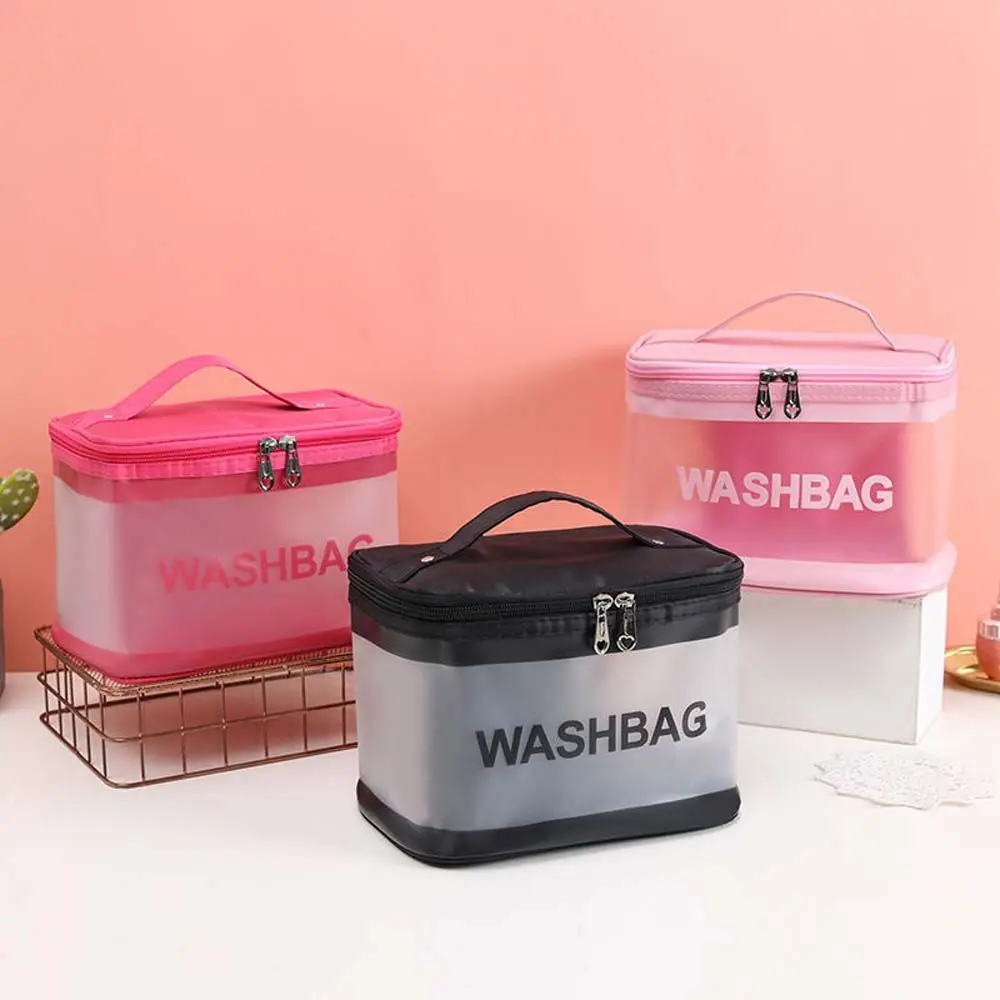 

Large Capacity Portable Handbag Travel Waterproof Wash bag Makeup Bag Cosmetic Storage Bag Cosmetic Organizer Toiletry Bag