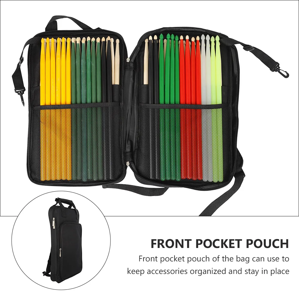 حقيبة ظهر Drum Mallet احترافية من قماش أكسفورد مقاومة للماء بسعة كبيرة ومتعددة الوظائف للملحقات #6