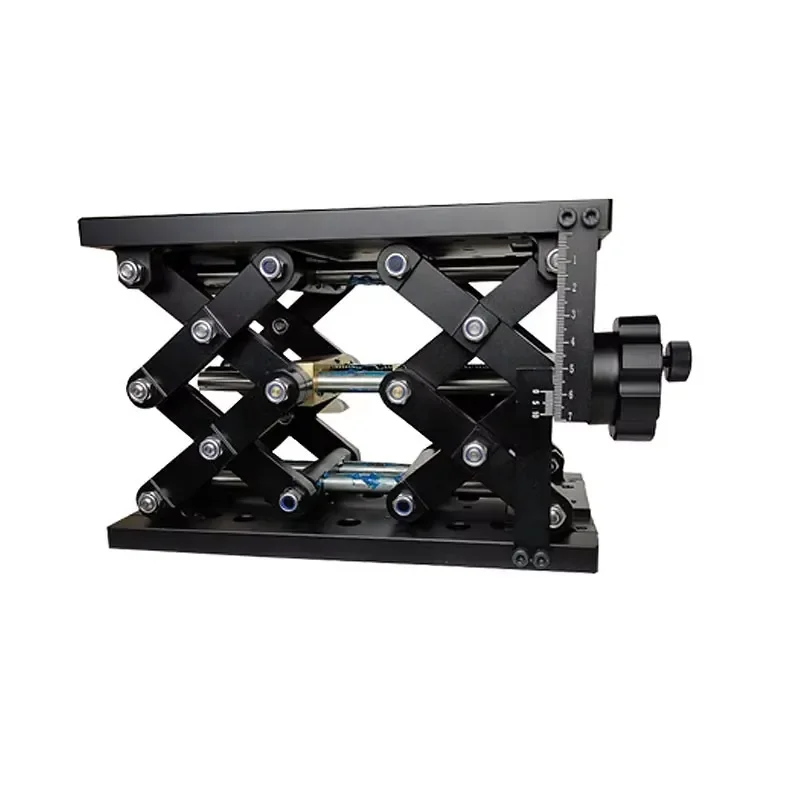Laboratory Scissor Jack High-Precision Lab Jack Stand (Travel 120MM/4.7