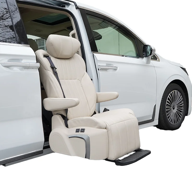 Customized products:Electric Adjustable Programmable Carbon Fiber Swivel Lifting Car Seat for Disabled Handicapped Elderl