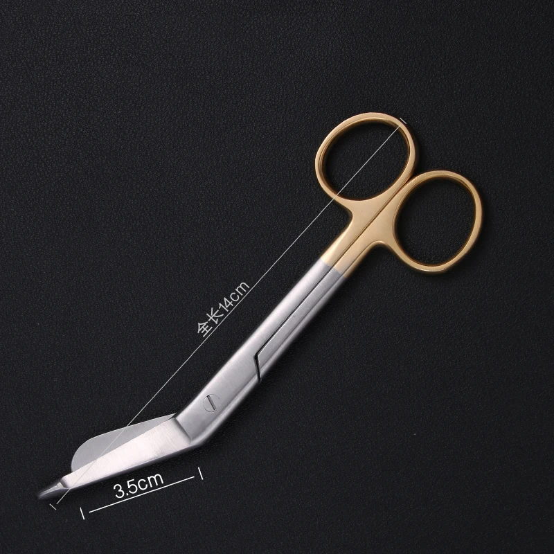 Stainless steel gauze scissors surgical bandage scissors