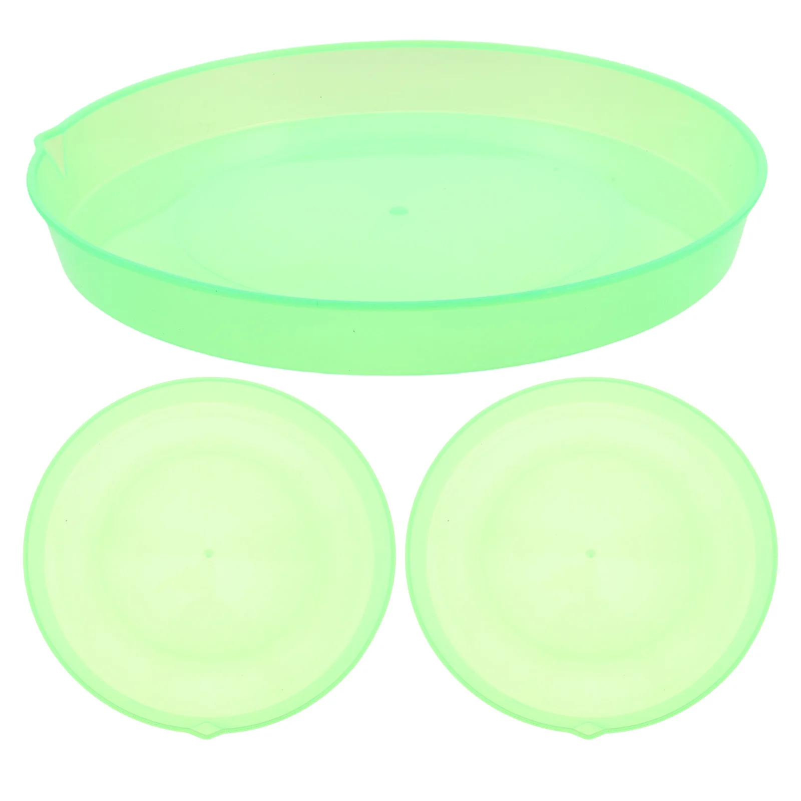 

3 Pcs Water Storage Tray Machine Safe Party Props Outdoor Wands Child Activity