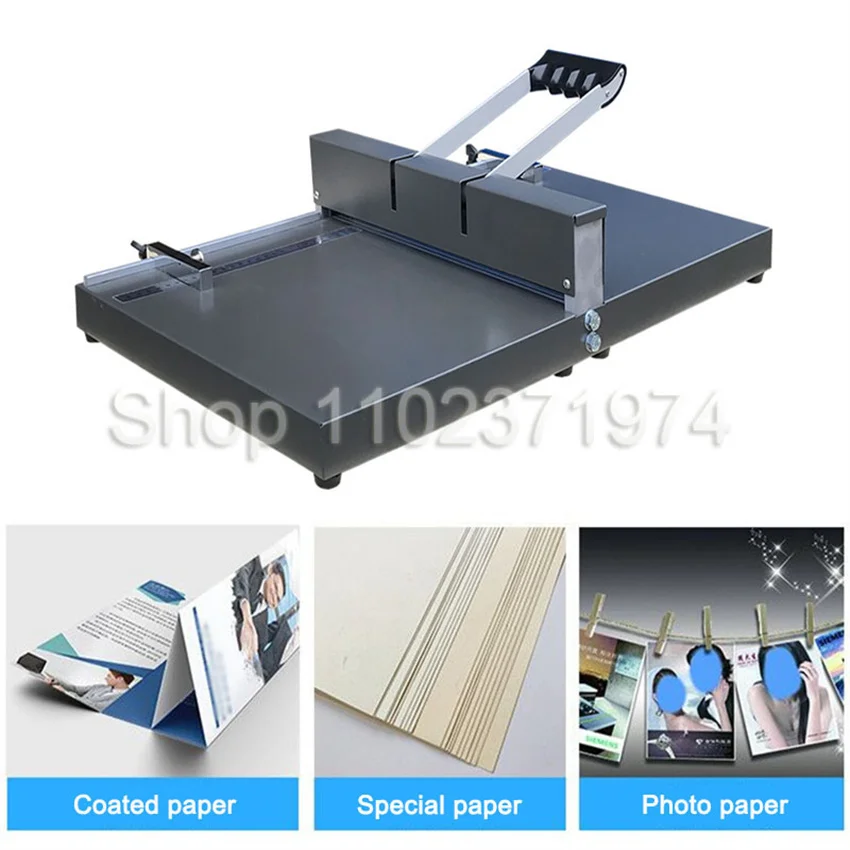 Manual creasing machine 35/45CM A3+ cover spine line creasing machine Glue cover compacting line Embossing machine crease machin