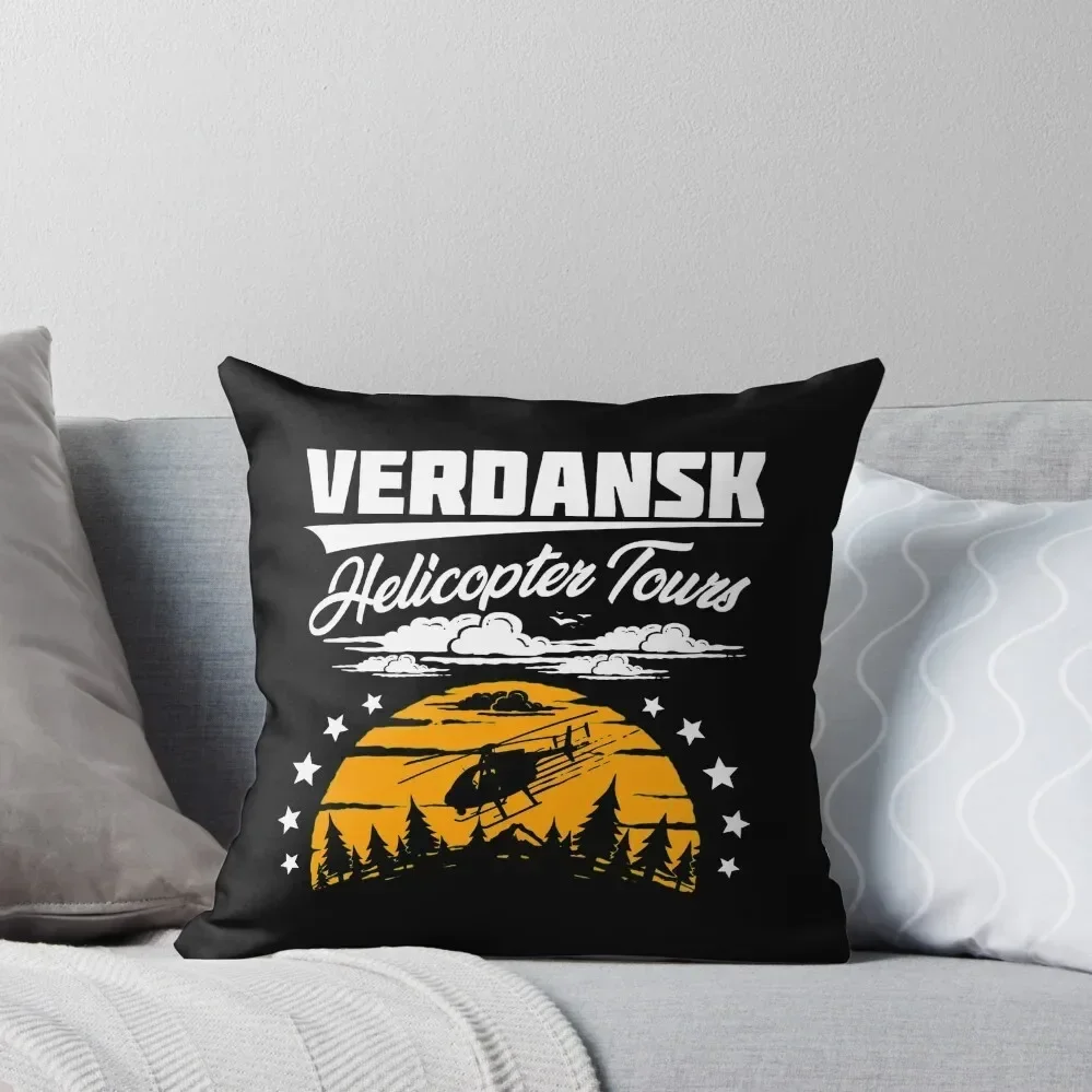 

Warzone/Verdansk Helicopter Tours Throw Pillow home decor items Decorative Sofa Cushions bed pillows Ornamental Pillow pillow