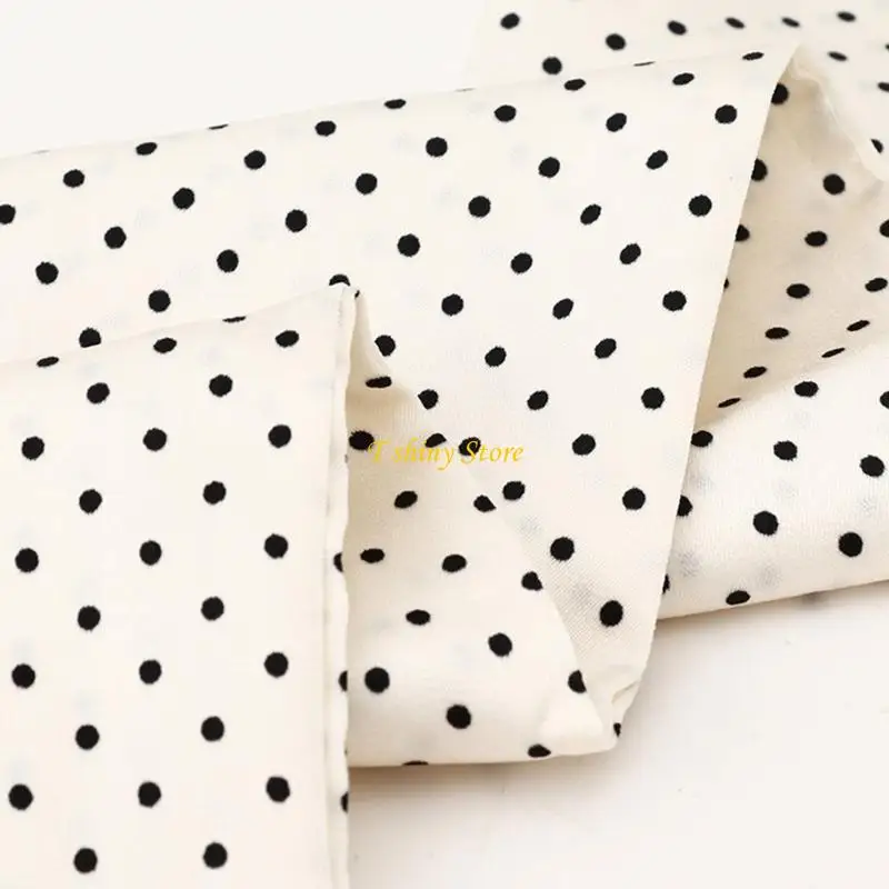 

N58F Waves Point Pattern Scarf Light weight Durability Scarves Fashionable Women Scarf for Business Meetings and Gatherings