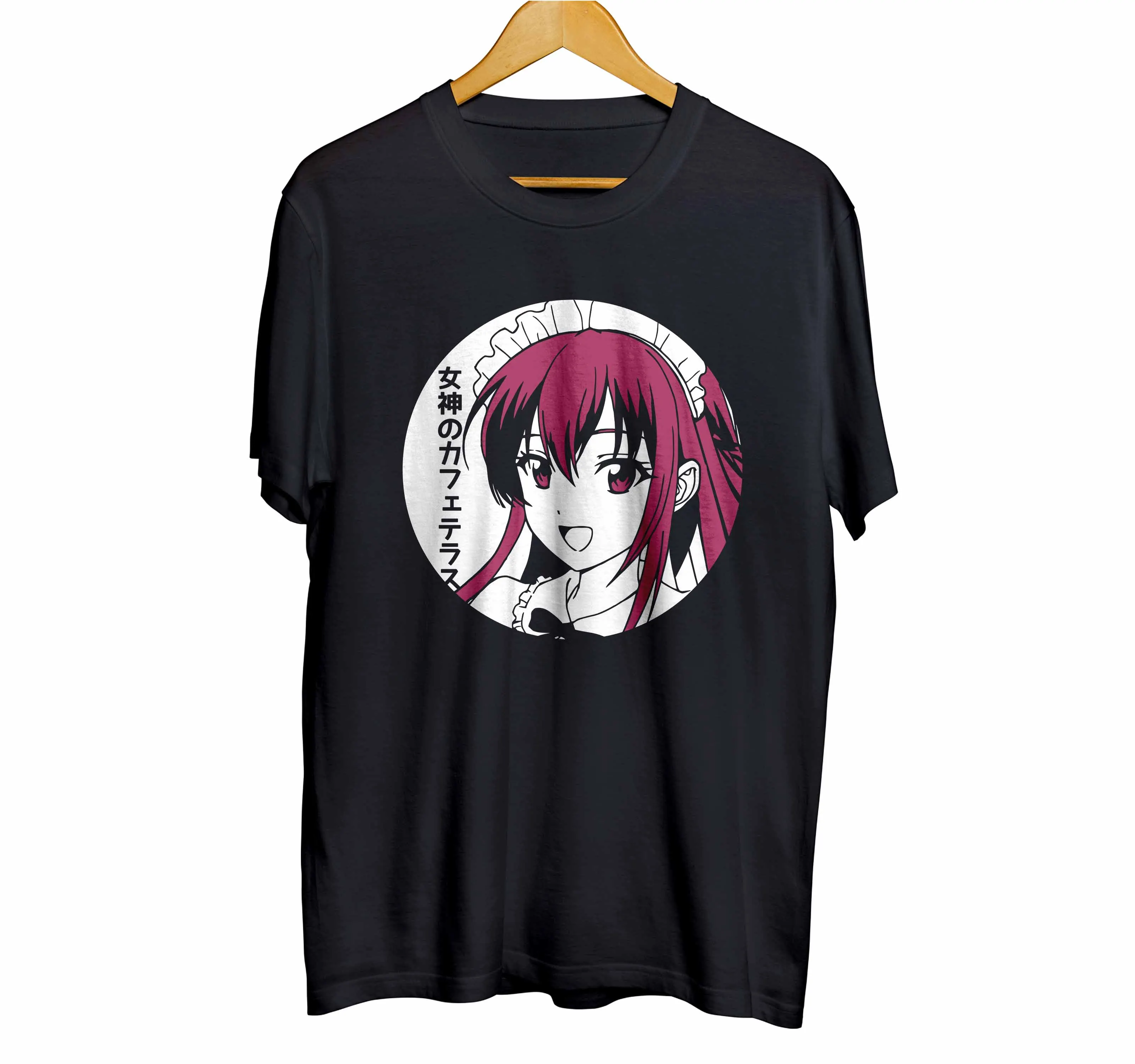 T-shirt distro anime MAKUZAWA OUKA - GODDESS CAFE TERRACE100% cotton combed 30s