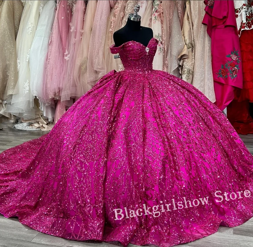 Princess Rose Quinceanera Dress 2024 Elegant strapless diamond appliquéd boned corset vestido 15 años quinceañera