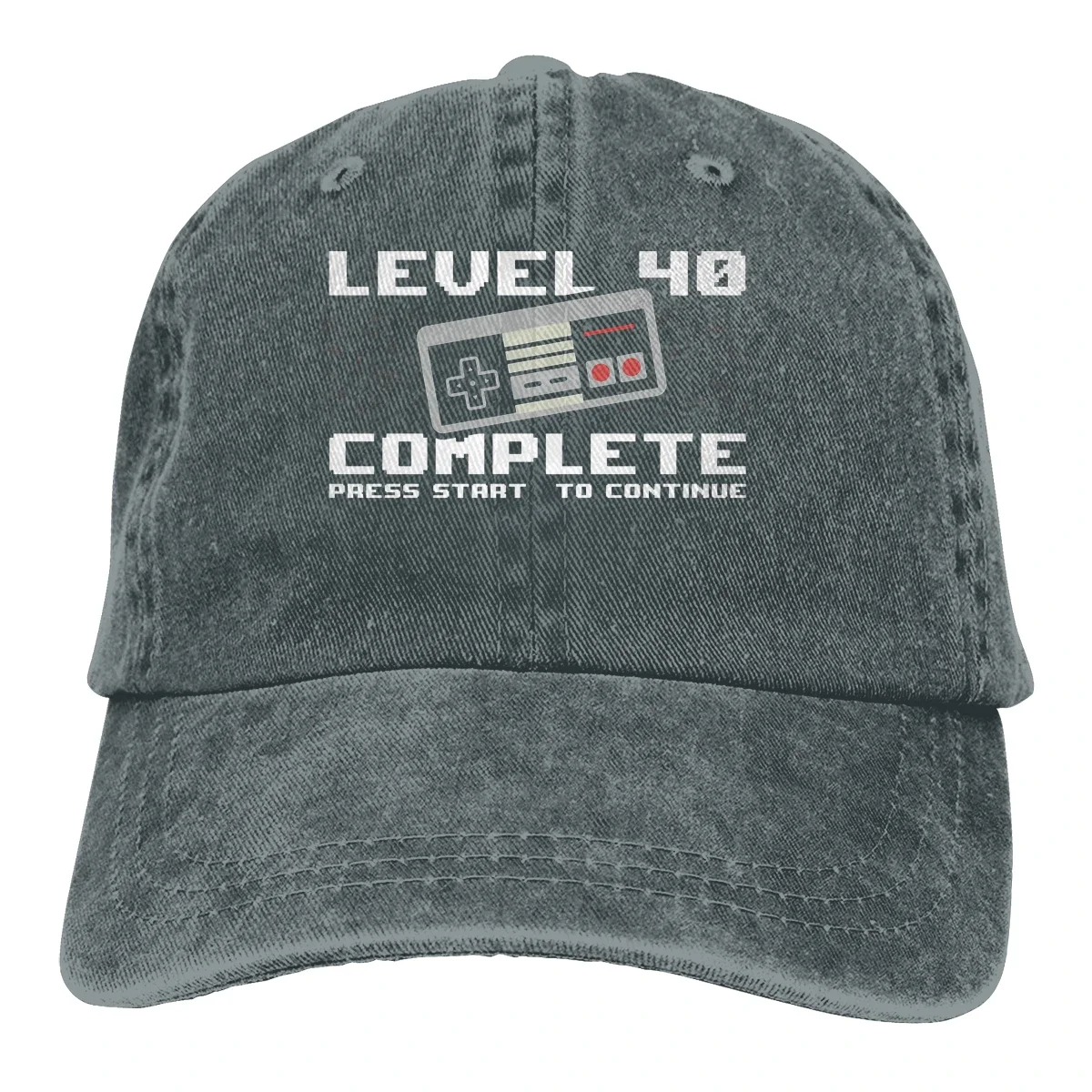 Level 40 Complete 1978 Gamer 40th Birthday Gift The Baseball Cap Peaked capt Sport Unisex  Custom 40 Years Old Born in 1981 Hats