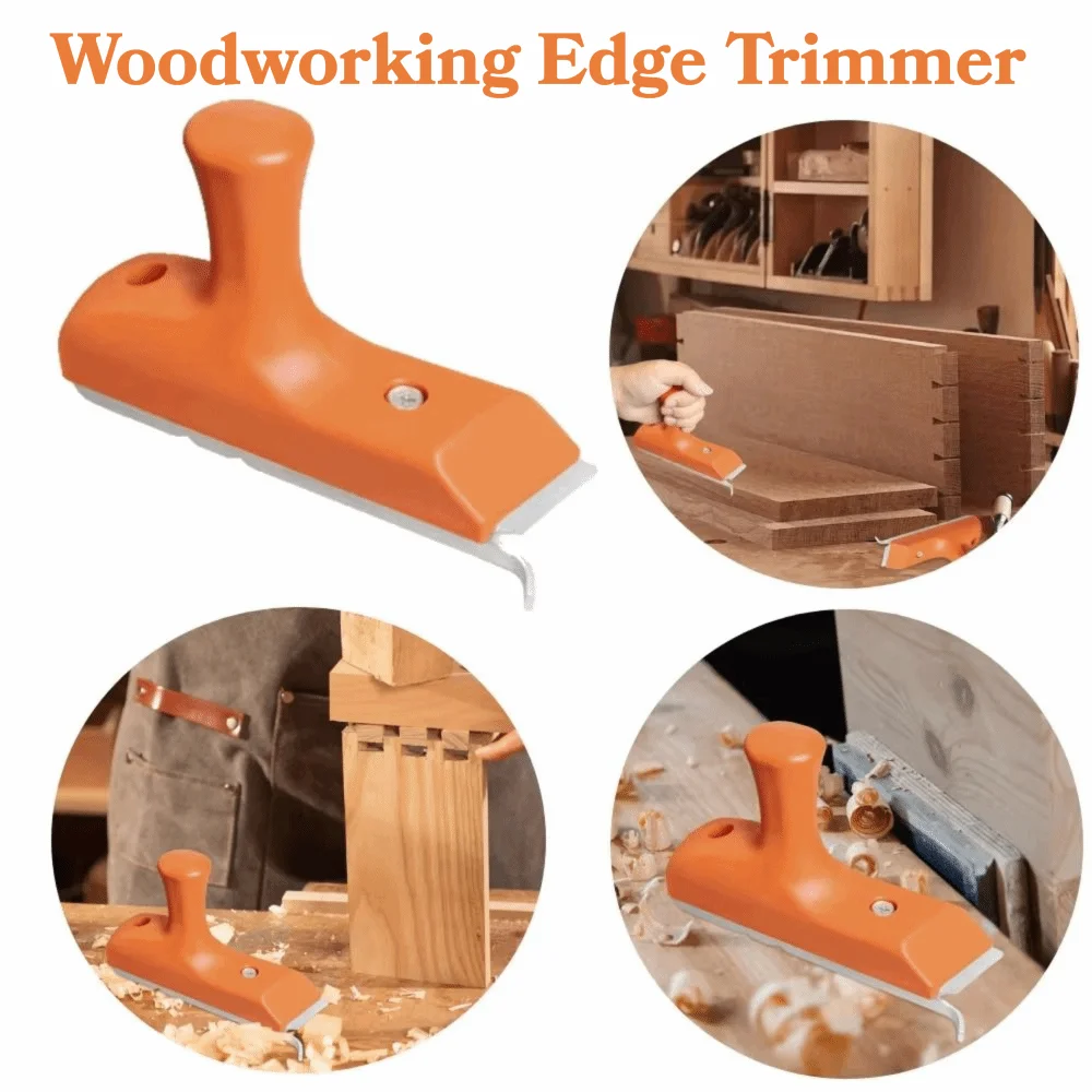 

Мини-инструмент 3-в-1 для обработки дерева: многофункциональный универсальный фаскосниматель, ручной зачистной инструмент, скребок для удаления заусенцев