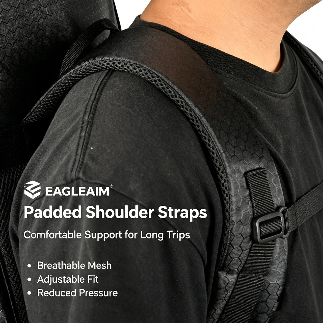 Recurve Bow Backpack Portable Split Bow Case Hand&Shoulder Carry Archery Bag Large Capacity Quiver Storage Bag for Archery Shoot view 2