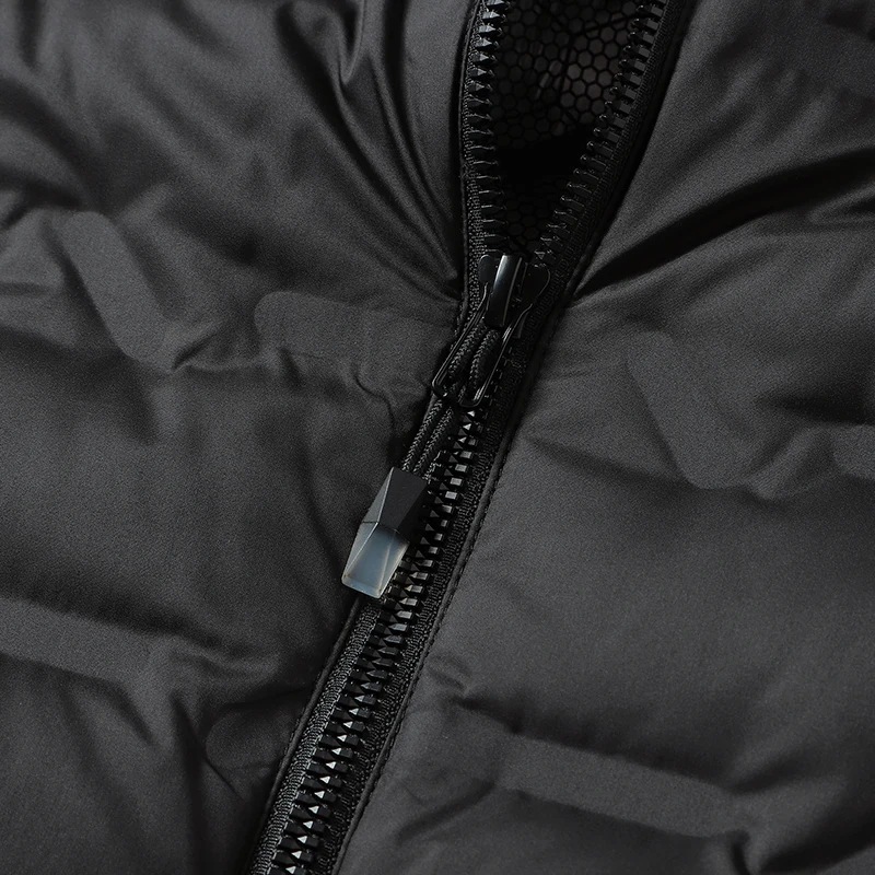 JNLN الرجال سترة شتوية بطة أسفل خفيفة الوزن مبطن السترات المشي لمسافات طويلة التخييم تسلق الرحلات الجرافين بطانة معطف دافئ