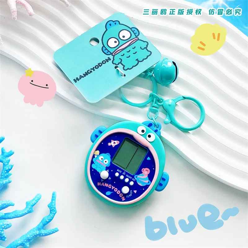 Creative Sanrio Kuromi Melody Big-eared Dog Pompompurin Pacha Keychain Game Machine Pendant Schoolbag Ornament Accessories Toys