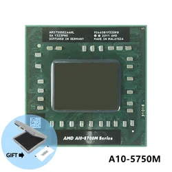 AMD A10-Series A10-5750M A10 5750M 2.5 GHz Quad-Core Quad-Thread CPU Processor 35W AM5750DEC44HL Socket FS1