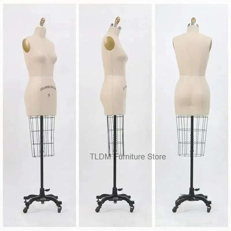Retractable Europe American Design Mannequin for Sewing Clothing Shoulder Tailor's Mannequin Wedding Dress Mannequins