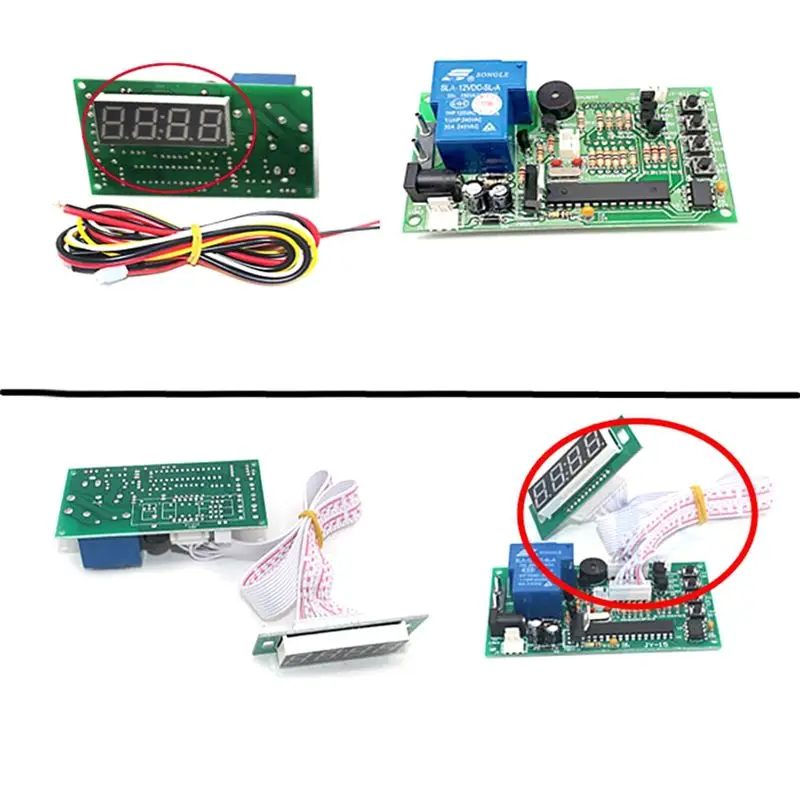 Delighted- Multi-Currency Coin Acceptor 15A Time Control Board Massage Chair Washing Machine Time Control Box Accessories