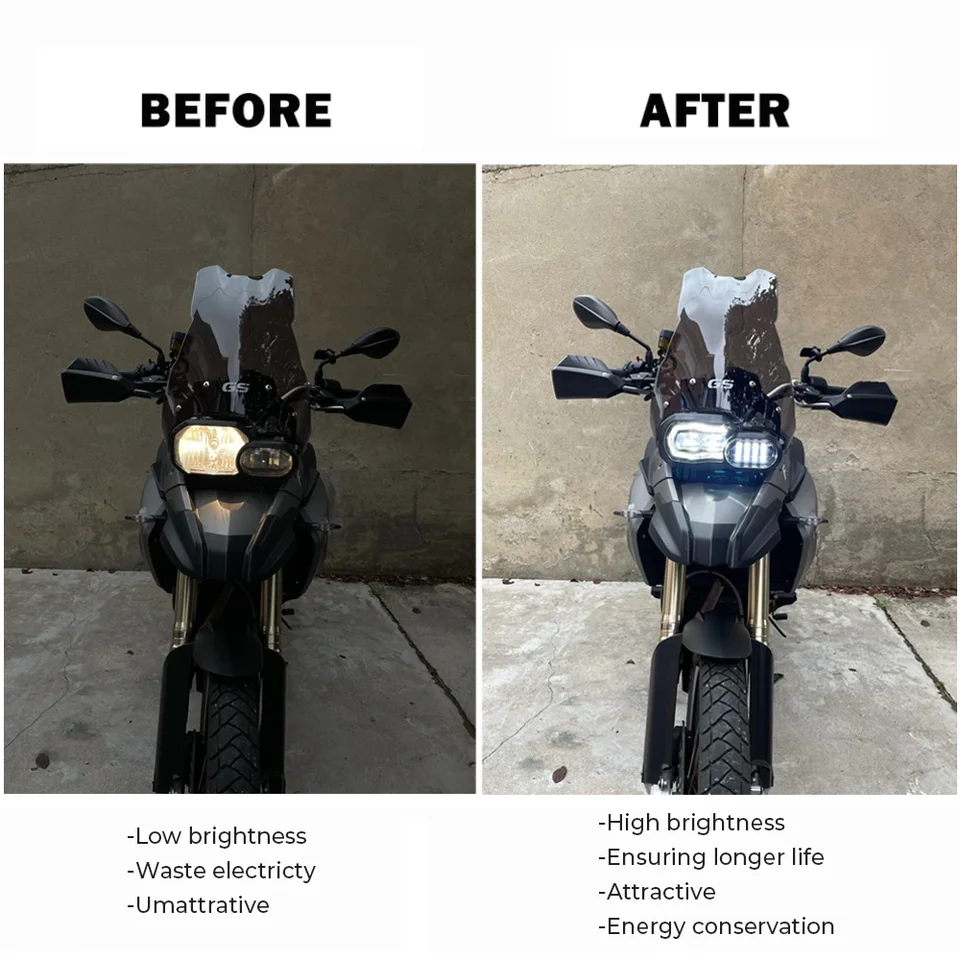 KEMITOUR BMW F700GS F800GS LEDヘッドライトキット