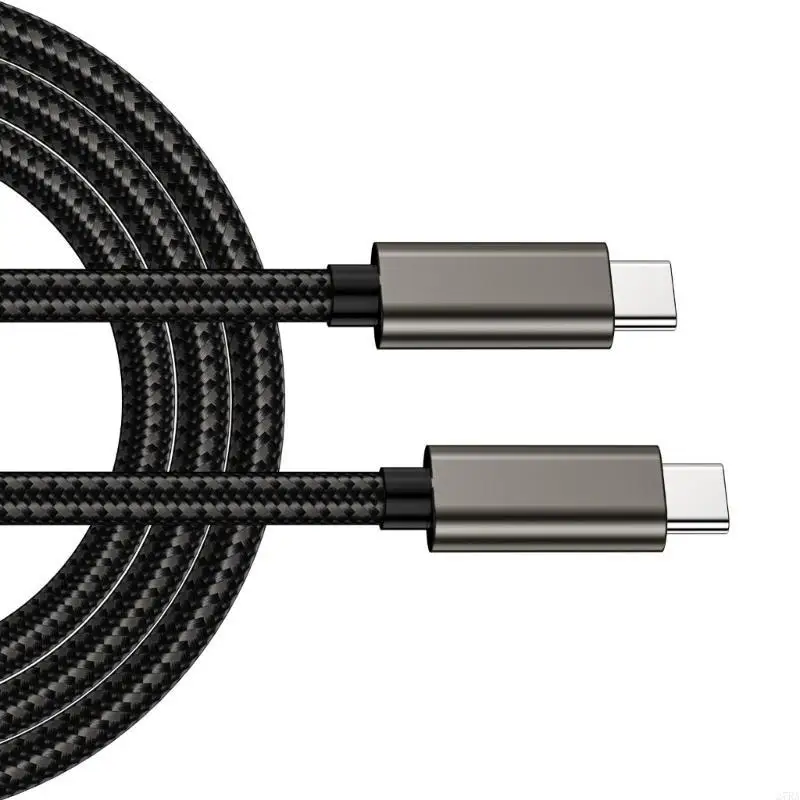 27RA USB C to USB C Cable 100W Power Delivery 20Gbps Data Transfer 4K Video Output for Monitors and TVs