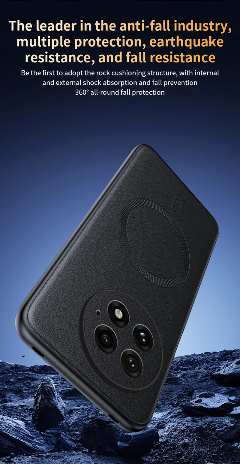 Für Oneplus 13 Hülle Magnetische Leder-Schutzhülle Für Oneplus 13 Hochwertige Anti-Fingerabdruck Rutschfeste PC+TPU – Detail 15