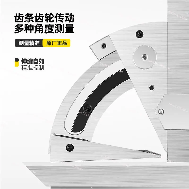 Universal Angle Ruler 0-320 Degrees Multifunctional Industrial Protractor Universal Angle Ruler Measuring Instrument