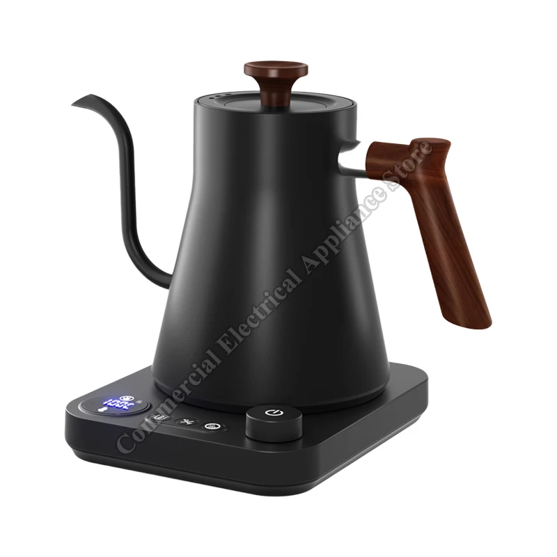 Electric Kettle 900ML Intelligent Constant Temperature Gooseneck Pot Used for Brewing Milk Powder Hand Brewed Coffee Pot