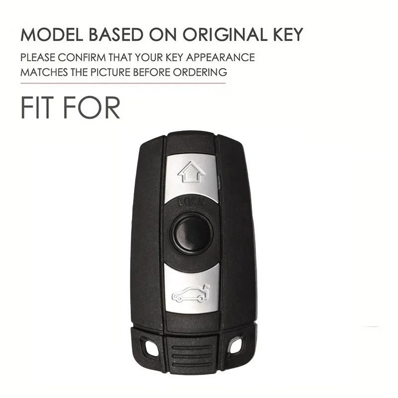 Fashion TPU Car Smart Remote Key Case Cover Shell For BMW E60 E61 E70 E81 E87 E90 E91 E92 X1 X5 X3 1 3 5 6 Series Z4 Accessories view 2