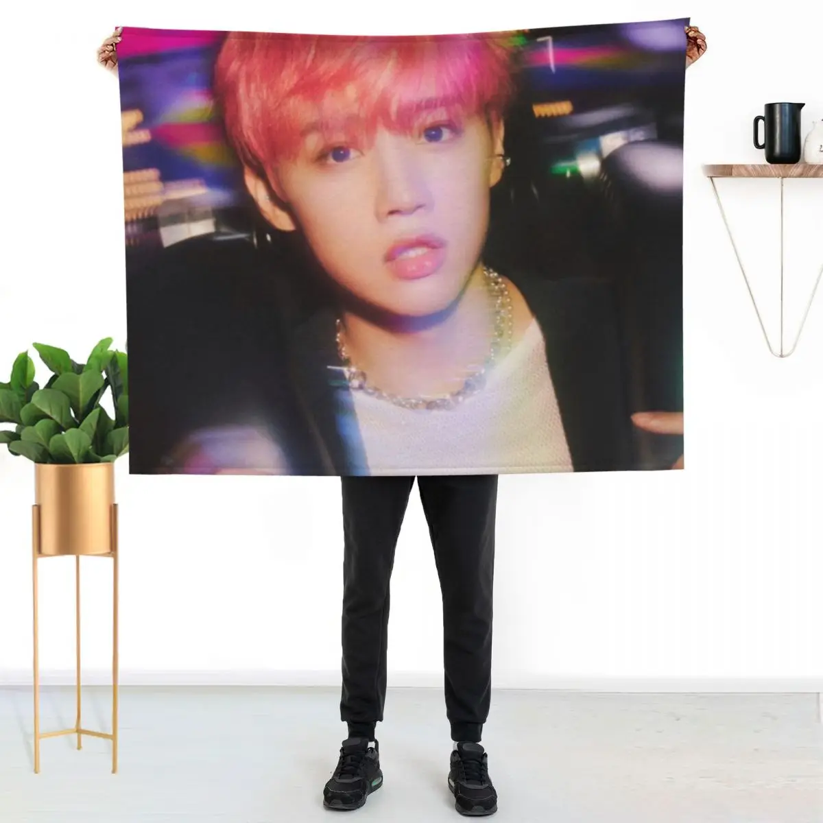 

sunwoo Throw Blanket Cozy Throw Blanket Birthday Gift for Him Her