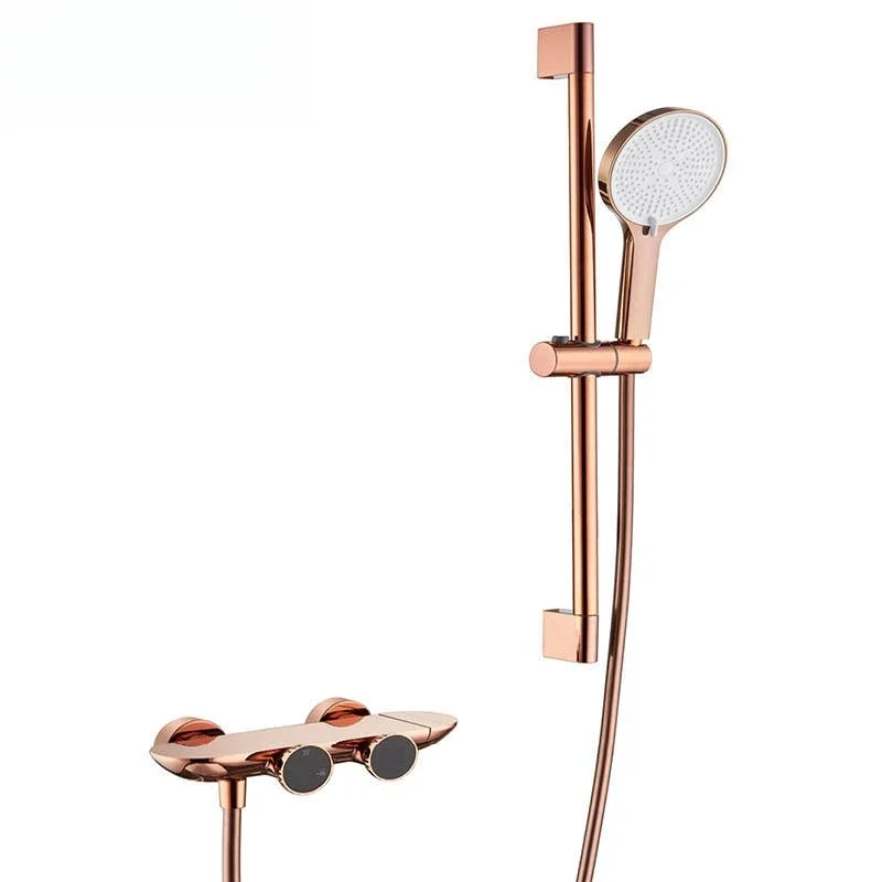 Digital  set Simple storage table Bath shower Lifting rod shower