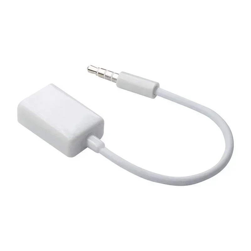

3,5 мм 2,0 аудио разъем AUX «папа» к USB типа A «мама» 15 см OTG конвертер кабель-адаптер провод авто автомобильные аксессуары шнур линии