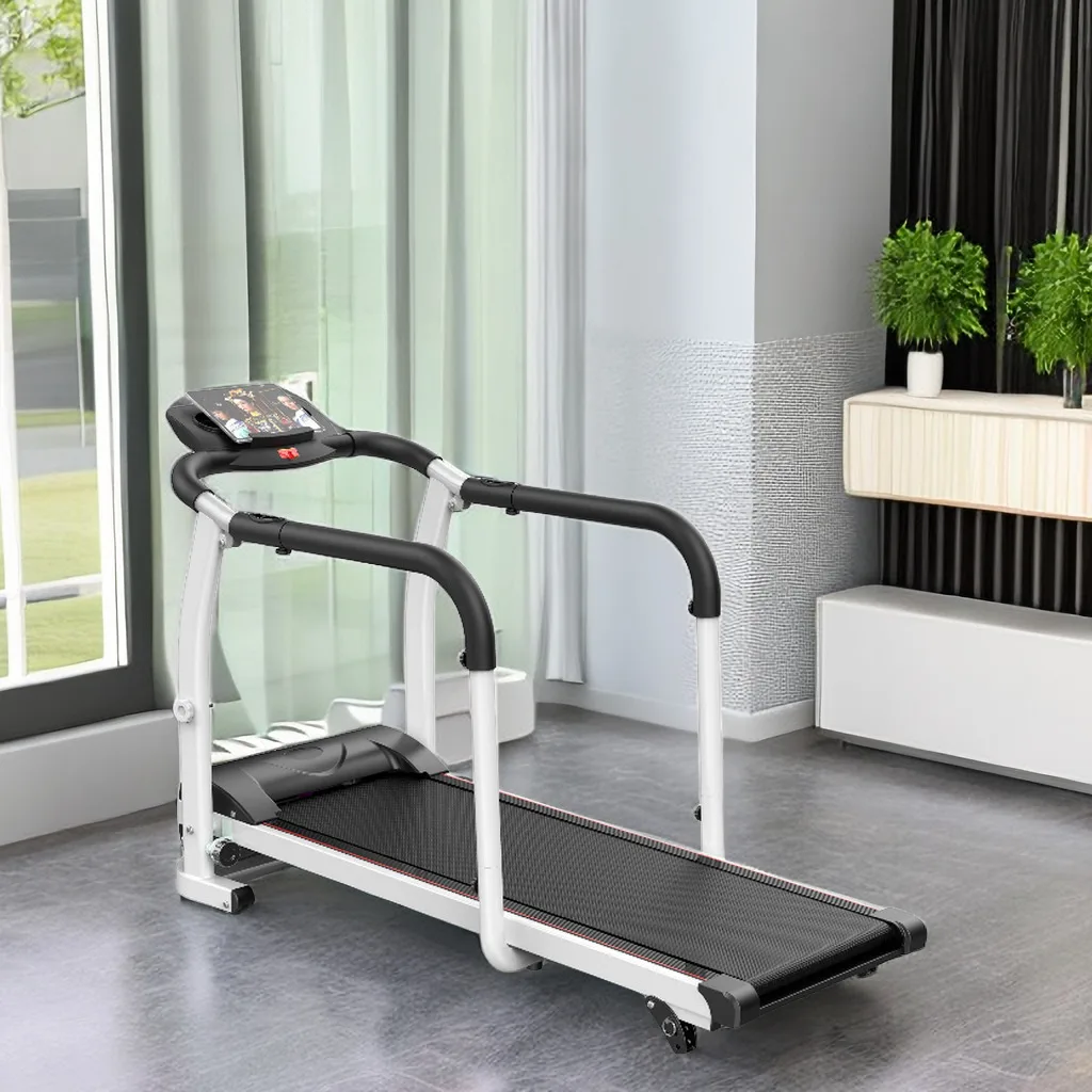 

Mini Treadmill Home Use Foldable Rehabilitation LED Display Walking Pad Treadmill for Old People