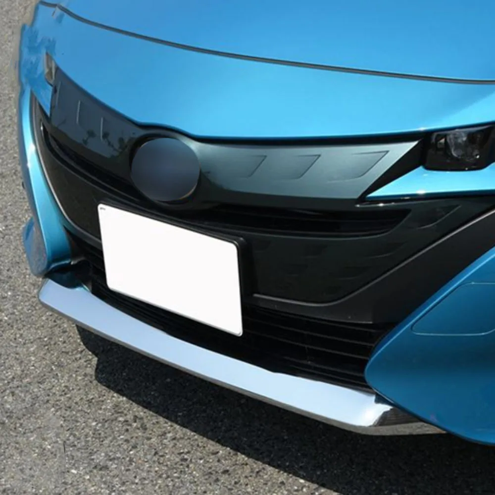 Auto Copertura di Protezione Paraurti Motore Trim Anteriore Inferiore Griglia Griglia Griglia Cofano Bordo Per Toyota Prius PHV Prime 2017 2018 2019 2020
