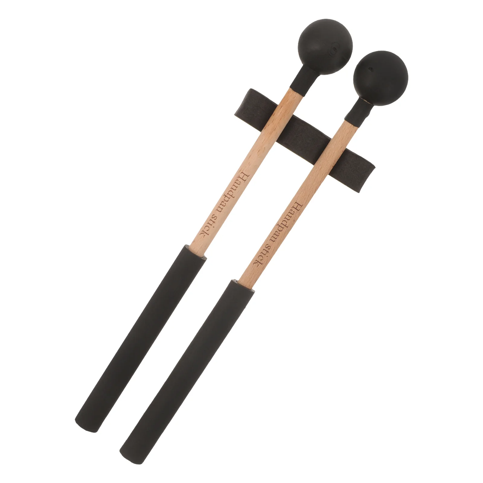 

2pcs Tongue Drum Sticks Wooden Handle Percussion Mallets For Marimba Xylophone Kids Beginners Practice Music Instrument