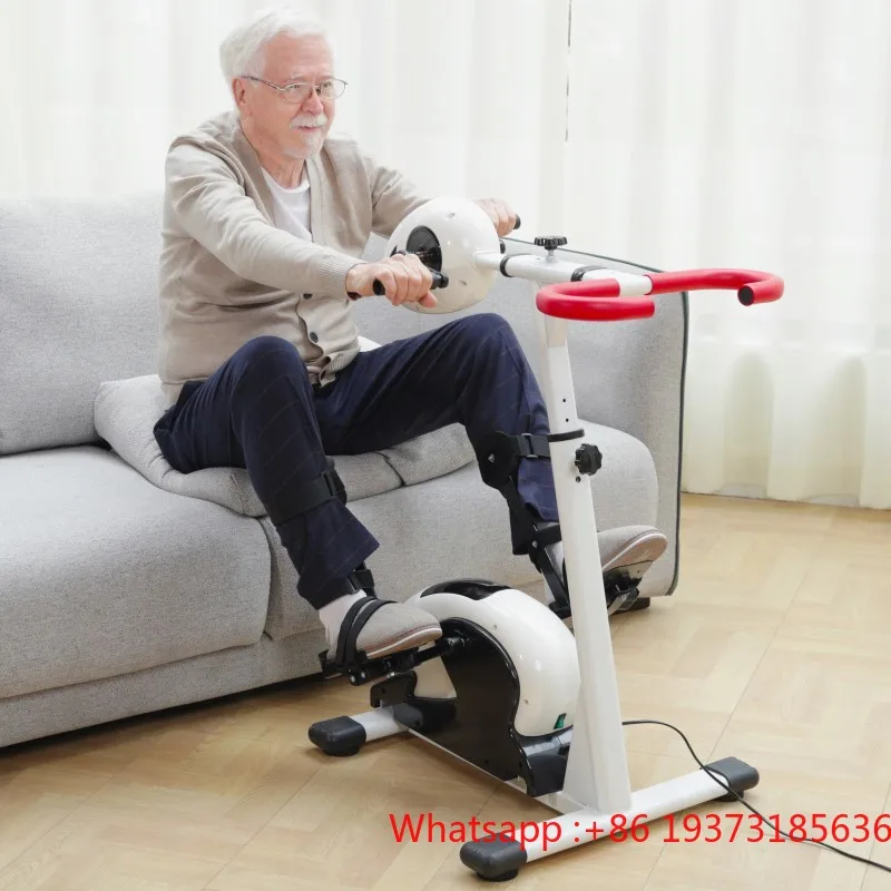 Cerebral Stroke Physical Therapy Rehabilitation Automatic Physiotherapy Pedal Exerciser Arm and Leg Pedal Exercise Bike