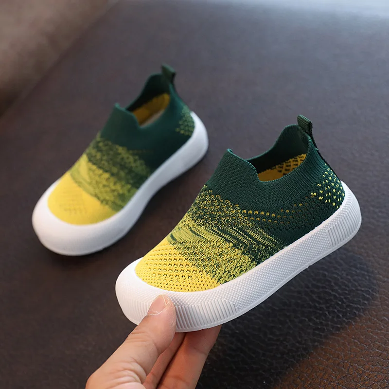 Spring Summer Children Shoes Breathable Mesh Lightweight Kids Sneakers Unisex Toddler Boys Girls Casual Sports Running Shoes