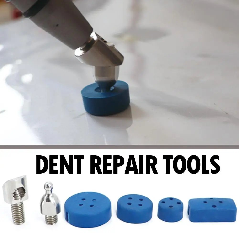 

Universal Car Dent Repair Tool Without Sheet Metal Eplaceable Threaded TPU Repair Head M8 Car Accessories D5V7