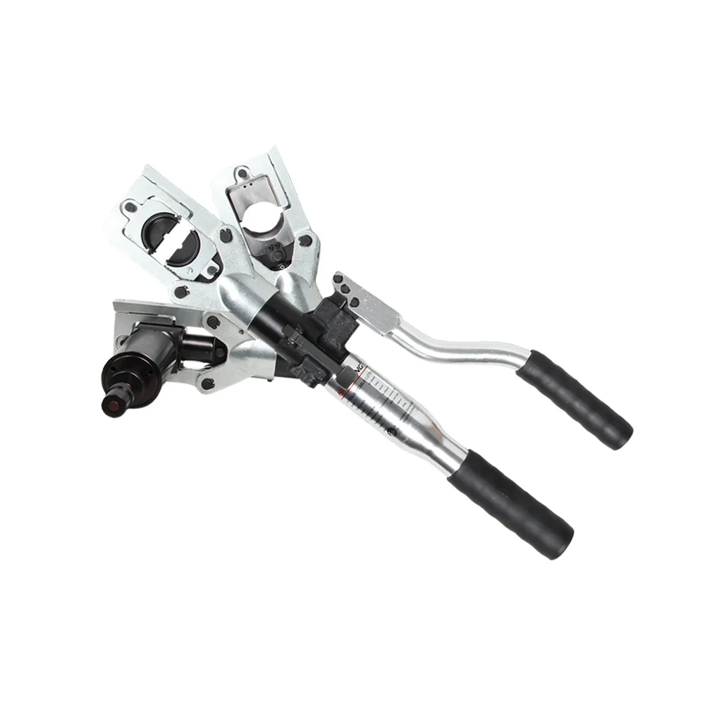 HT-60UNV Manual Hydraulic Cable Crimping Cutting Punching Tool 3in1 Multifunction Tool Kit 10-300mm2 22.5-61.5mm 40mm Diameter