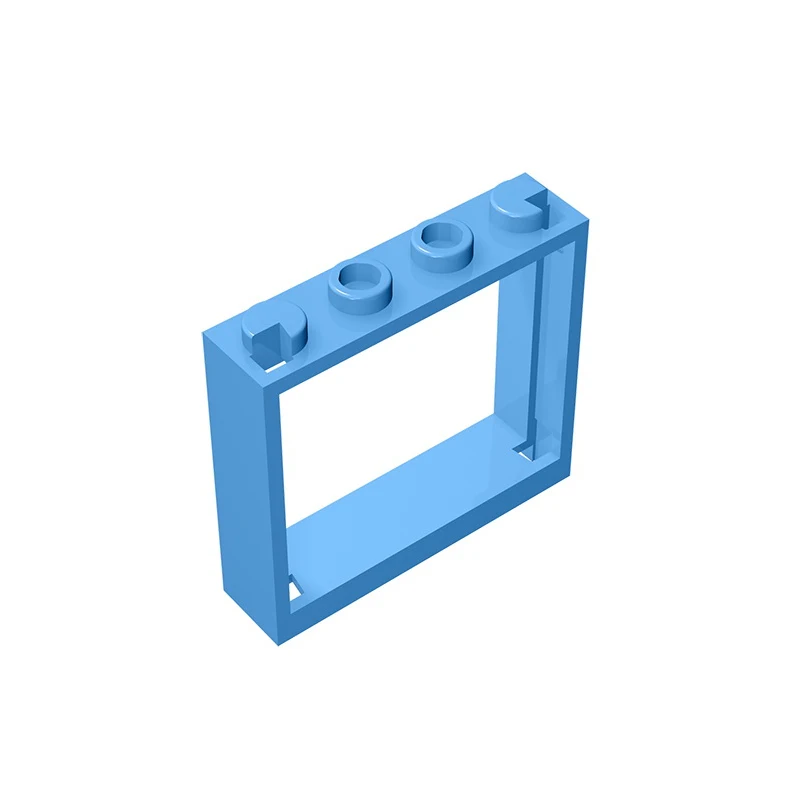 고브릭 GDS-780 프레임, 레고 60594 호환 가능, 어린이 DIY 교육용 빌딩 블록 기술, 1X4X3 - 1x4x3 창