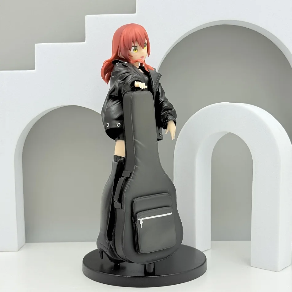 20cm Anime BOCCHI THE ROCK! Gotoh Hitori Kita Ikuyo Gitarre Pose Action Figure Sammeln Modell Spielzeug Ornament Für Mädchen Geschenk