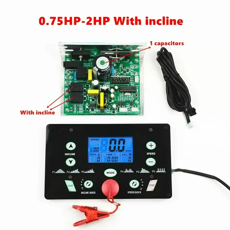 English treadmill general controller, circuit board instrument main board treadmill driver board controller
