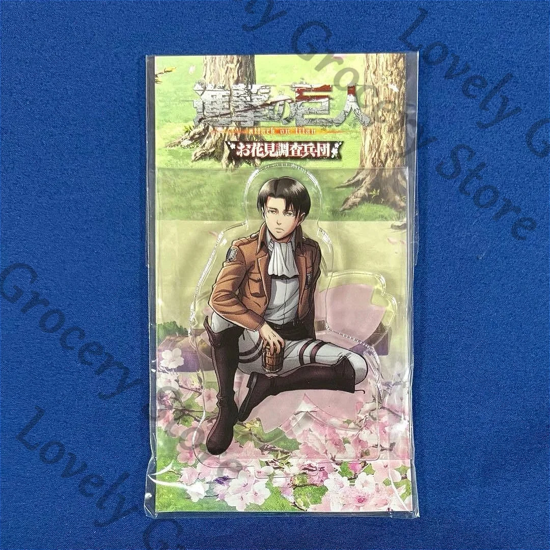 Figura de acrílico de pie de Levi Ackerman de Ataque a los Titanes (Shingeki No Kyojin) para cosplay de anime