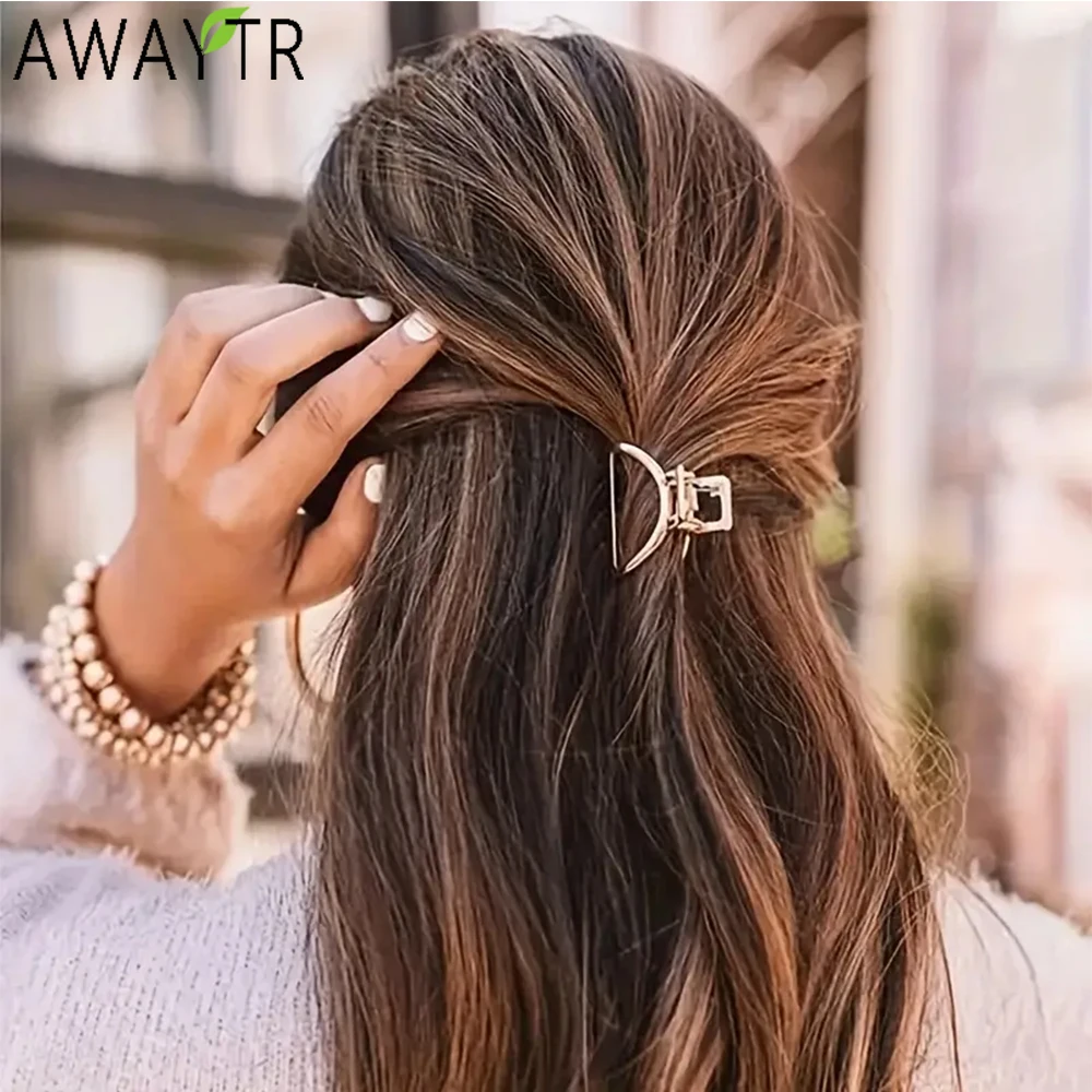 

Женская заколка-краб AWAYTR, из металлического сплава, 3 шт.