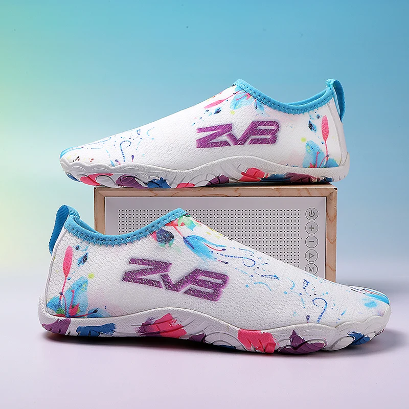 

Мужская обувь для воды, пляжная обувь с пятью пальцами, обувь для воды босиком, новые красочные женские кроссовки для плавания на берегу моря, летние