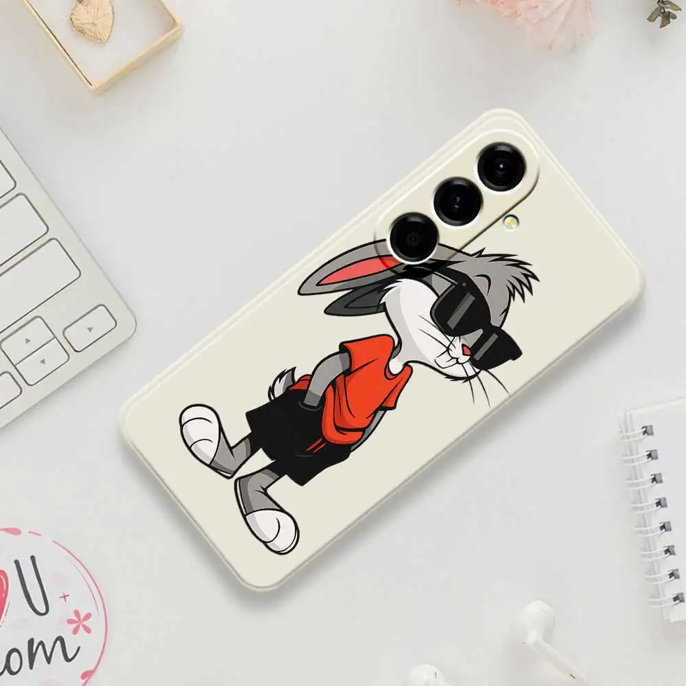 

Cool Rabbit Phone Case For Samsung Galaxy A56 A32 A23 A22 5G A32 A23 4G A55 A54 A53 A52 A51 A35 A34 A31 A25 A24 Soft Cover