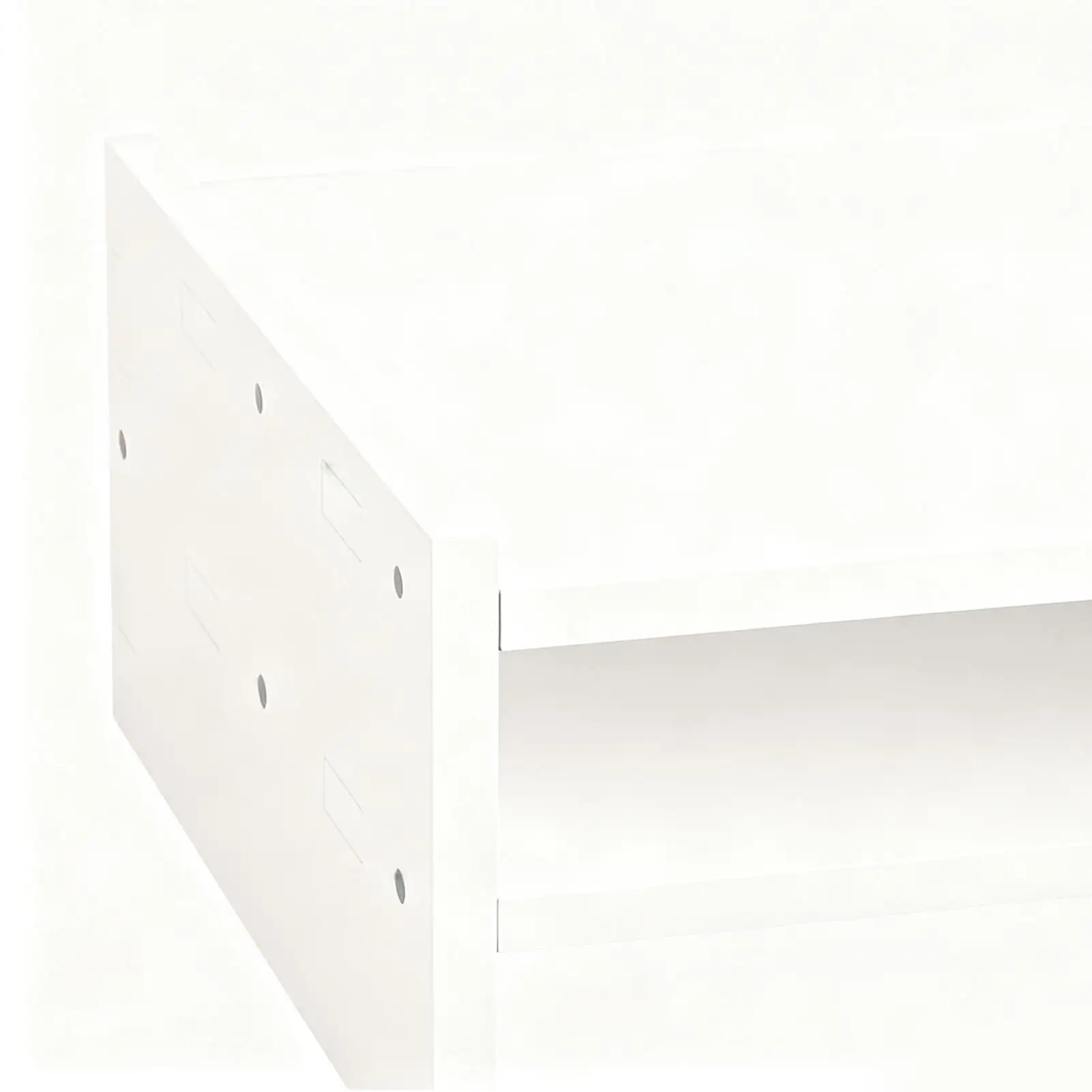 Support de moniteur pour bureau, support de bureau à 2 niveaux, hauteur de 4.3 pouces, support de moniteur d'ordinateur avec organisateur de rangement pour la maison, ordinateur portable, PC, TV