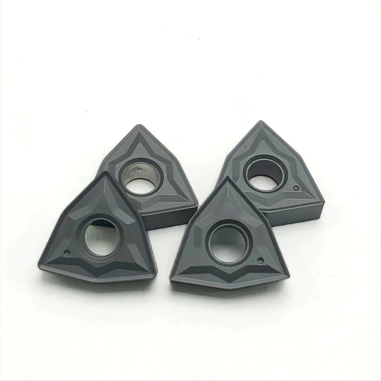 Máquina de corte CNC Torno Carbide Blade, WNMG 080404 NN LT10-PVD, WNMG 080408 NN LT10-PVD, WNMG080404, 10 pcs