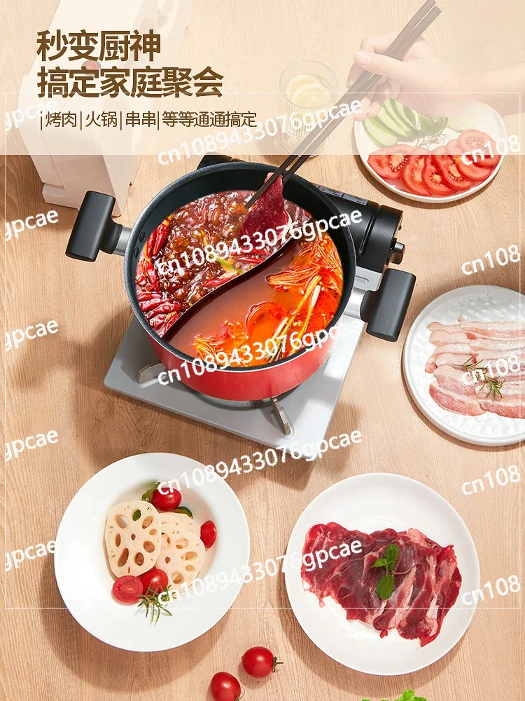 Small Electric Meat Slicer, Mutton Roll Machine, Mutton Slicer, Multi-functional Meat Planer and Meat Cutting Artifact