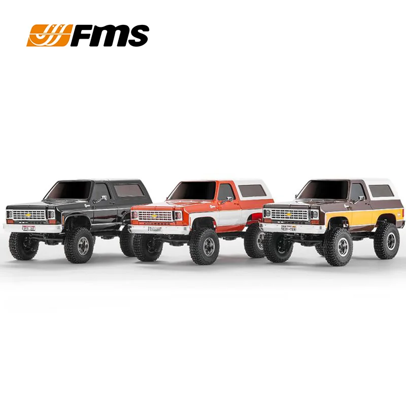 New 1/24 FMS FCX24 K5 Blazer Pickup RC Car Remote Control Climbing Off-Road Vehicle Simulation Model with Two-Speed Transmisson