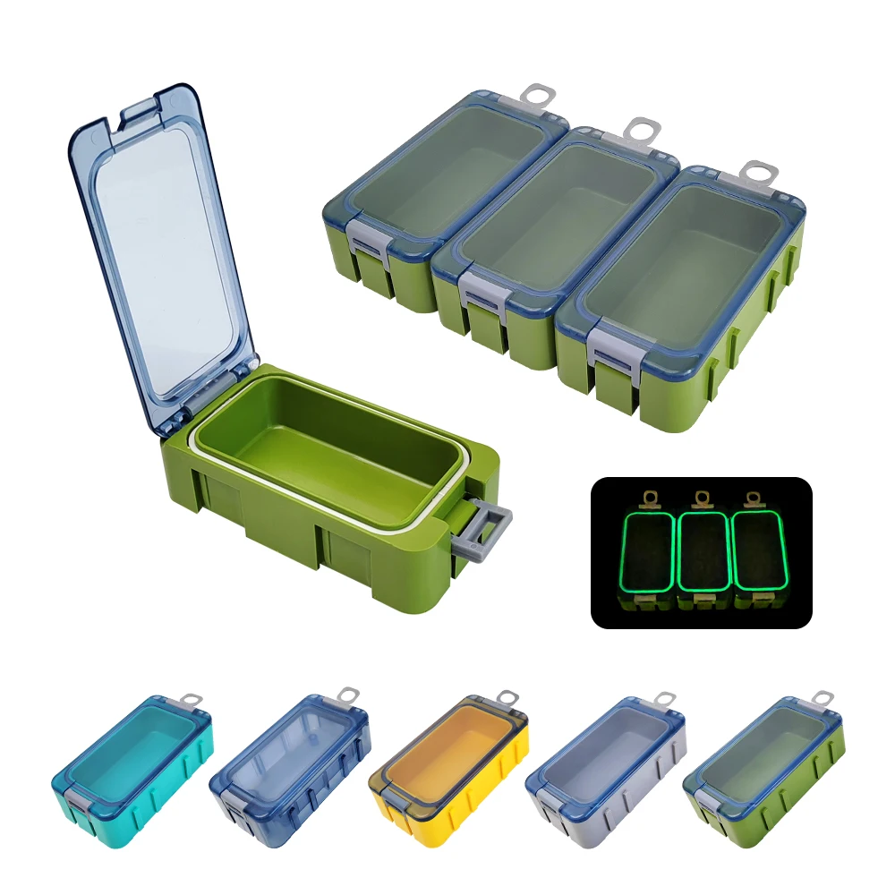 New 3pcs Fishing Lure Boxes Portable Bait Storage Case Tackle Trays Hooks Organizer Accessory Waterproof