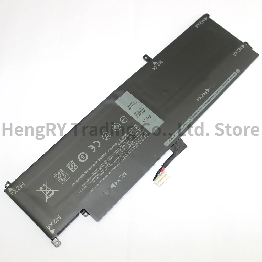 CPMANC XCNR3 P63NY Laptop Battery for Dell Latitude 13 7370 E7370 Ultrabook P63N WV7CG 0WV7CG 7.6V 34WH